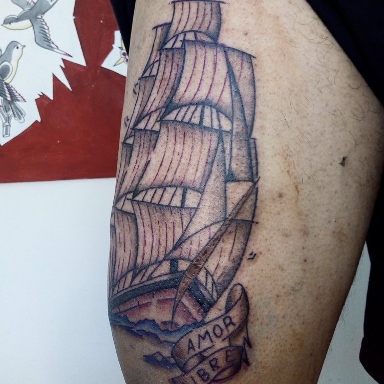 Tatuaje de Sacha Paez Gigena