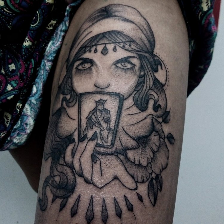 Tatuaje de Sacha Paez Gigena