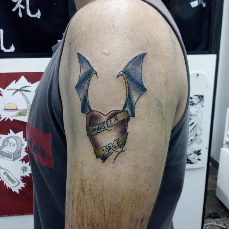 Tatuaje de Sacha Paez Gigena