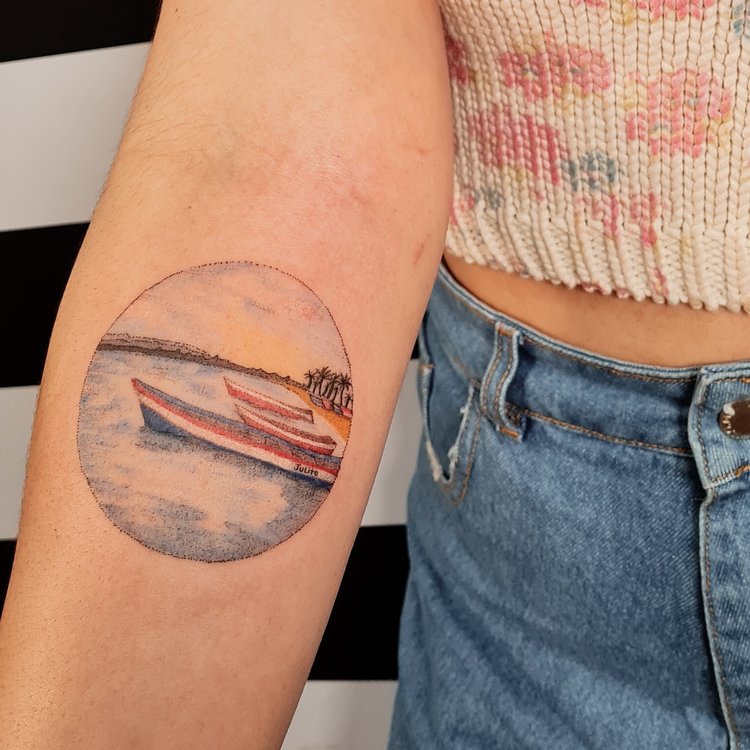 Tatuaje de Sofía Álvarez