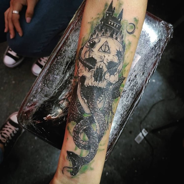 Tatuaje de Flor Pontiac