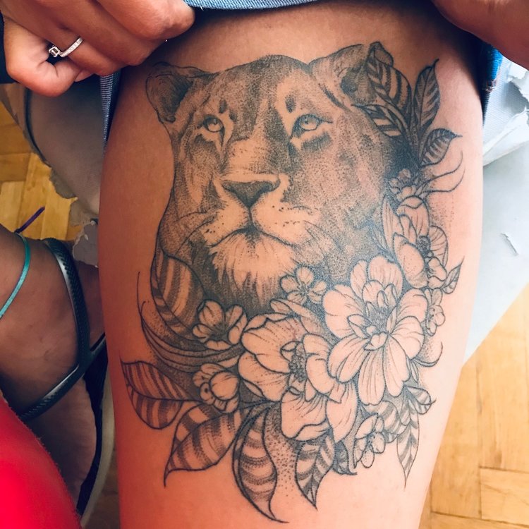 Tatuaje de Chyn Grajales