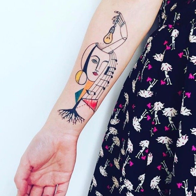Tatuaje de Piluky_tattoo