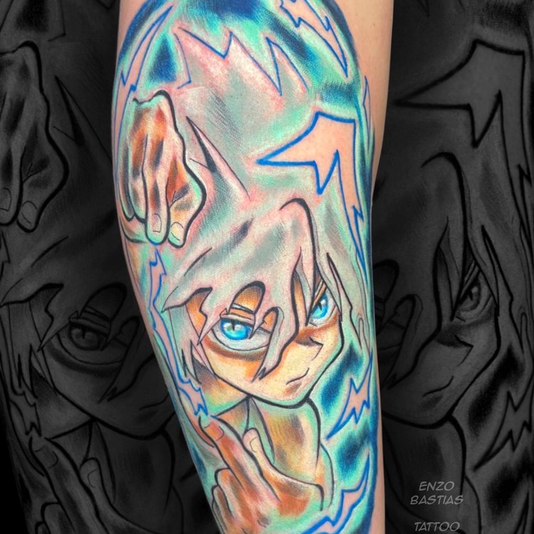 Tatuaje de Enzo Bastias