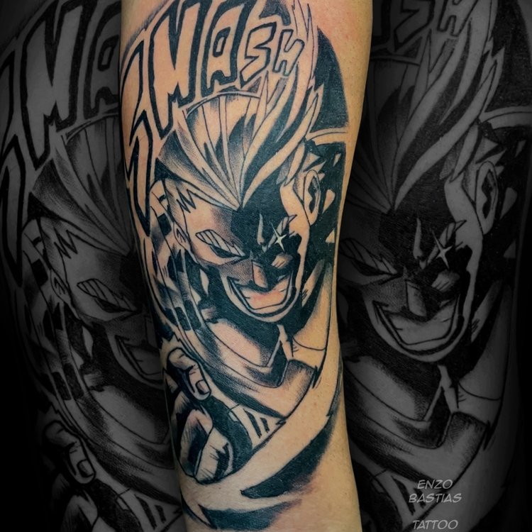 Tatuaje de Enzo Bastias