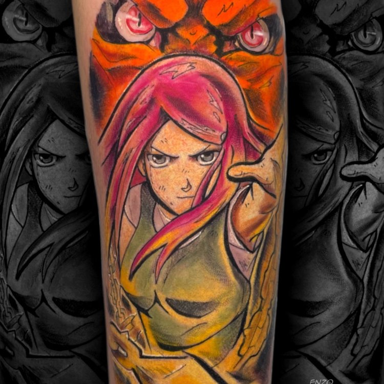 Tatuaje de Enzo Bastias