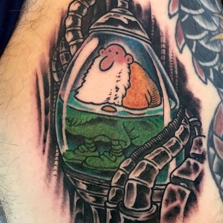 Tatuaje de Maxi Espino