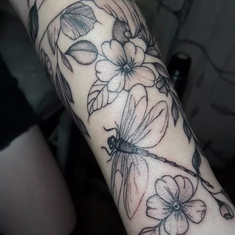 Tatuaje de Flora