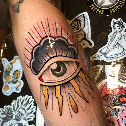 Tatuaje de Micaela Ilkow