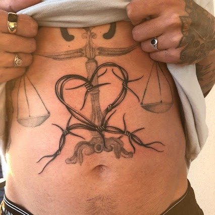 Tatuaje de Micaela Ilkow