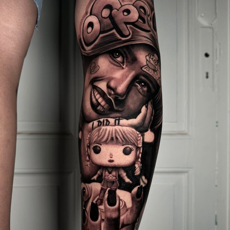 Tatuaje de Ali Lionhouse