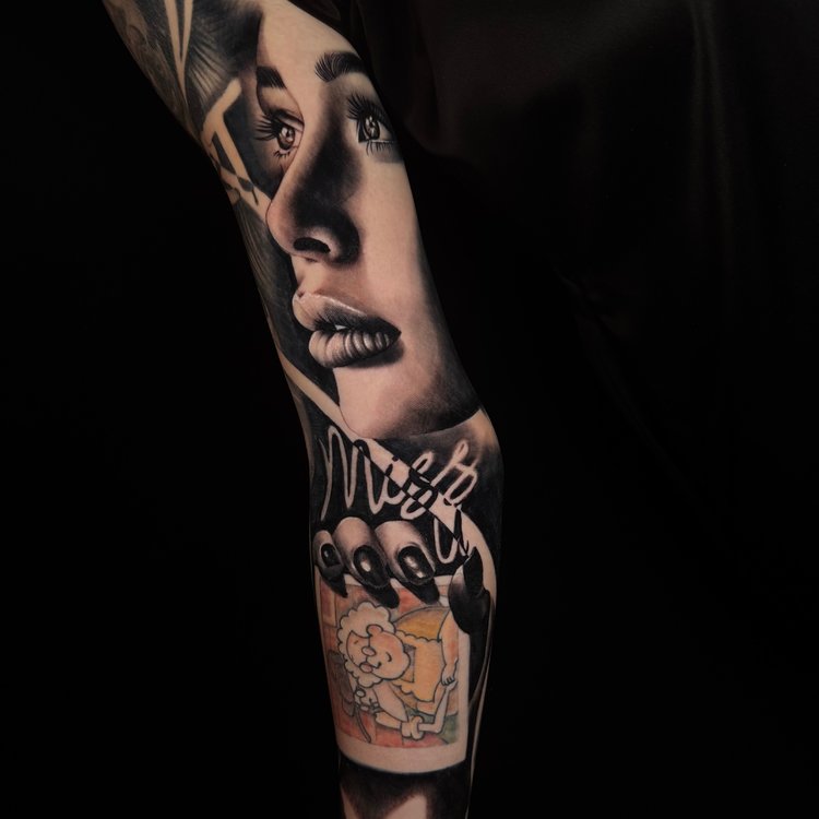 Tatuaje de Ali Lionhouse