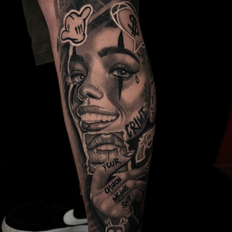 Tatuaje de Ali Lionhouse