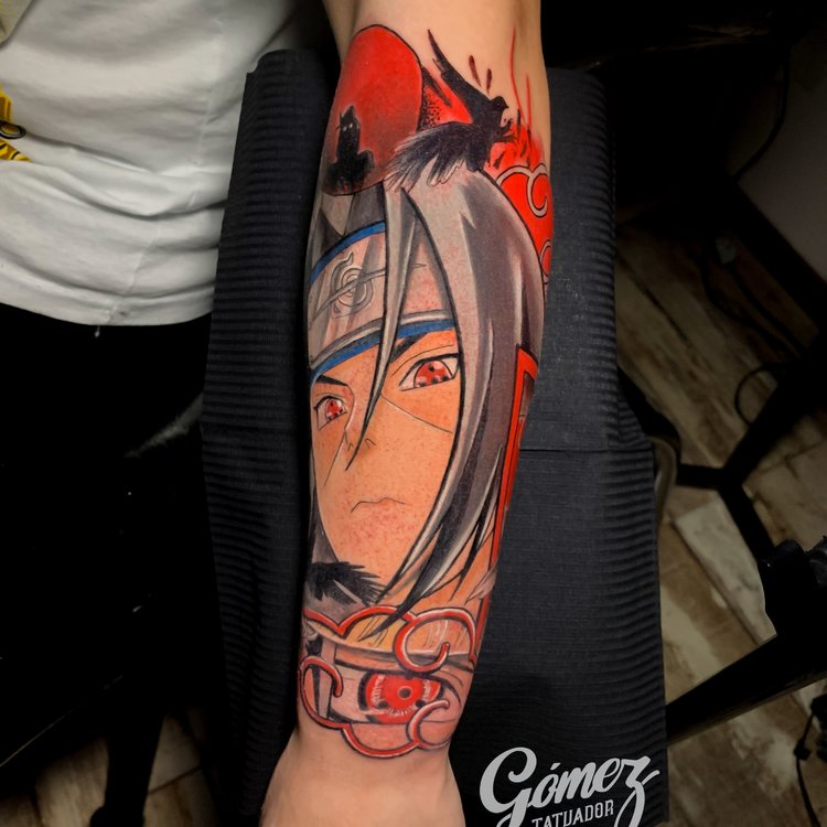 Tatuaje de Junior Gómez