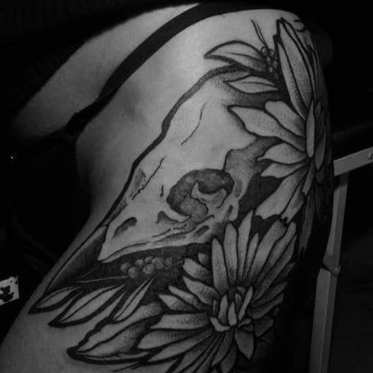 Tatuaje de Cuervo