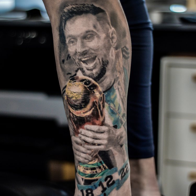 Tatuaje de Fefo Santiago