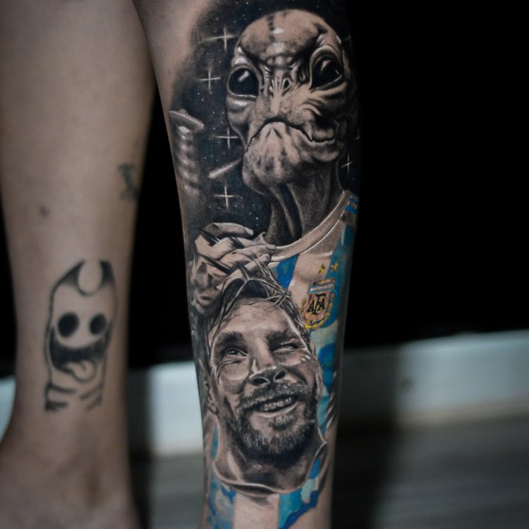 Tatuaje de Fefo Santiago