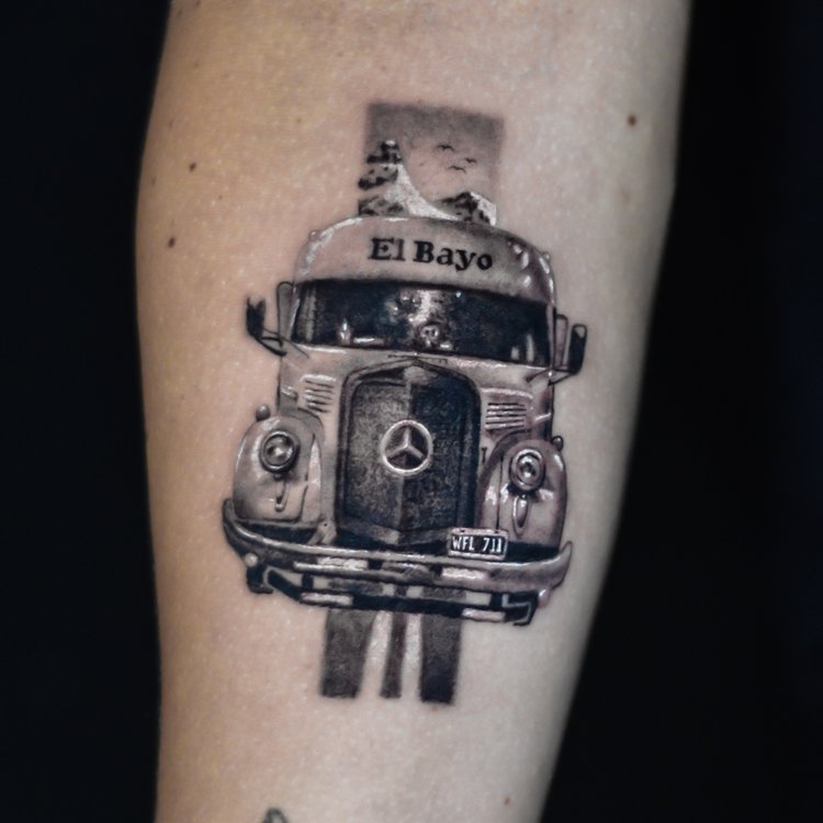 Tatuaje de Fefo Santiago