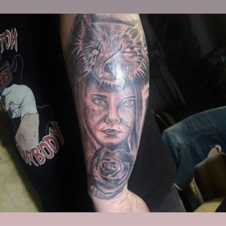 Tatuaje de Braian Monzon