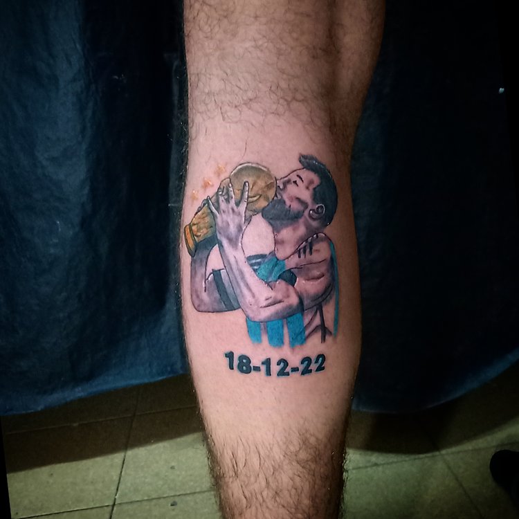 Tatuaje de Lautaro Melinger