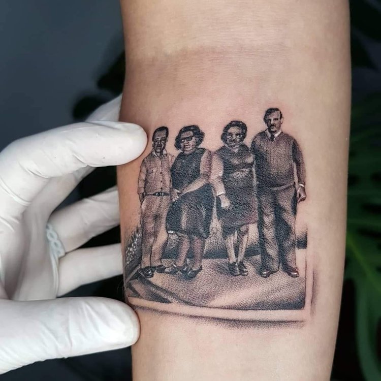 Tatuaje de Mel Romero
