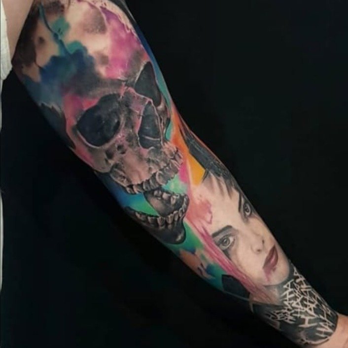Tatuaje de Mel Romero