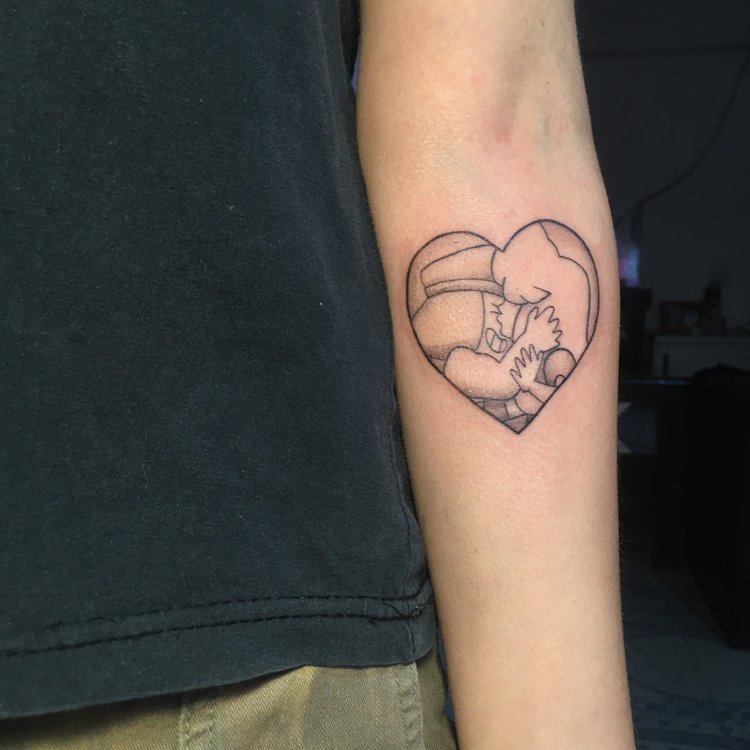 Tatuaje de Judith Brand