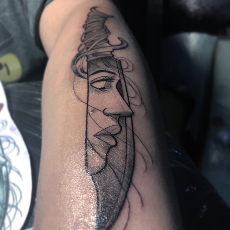 Tatuaje de Judith Brand