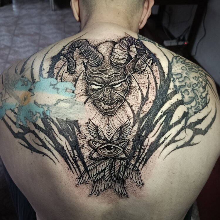 Tatuaje de Marcelo Albarracín