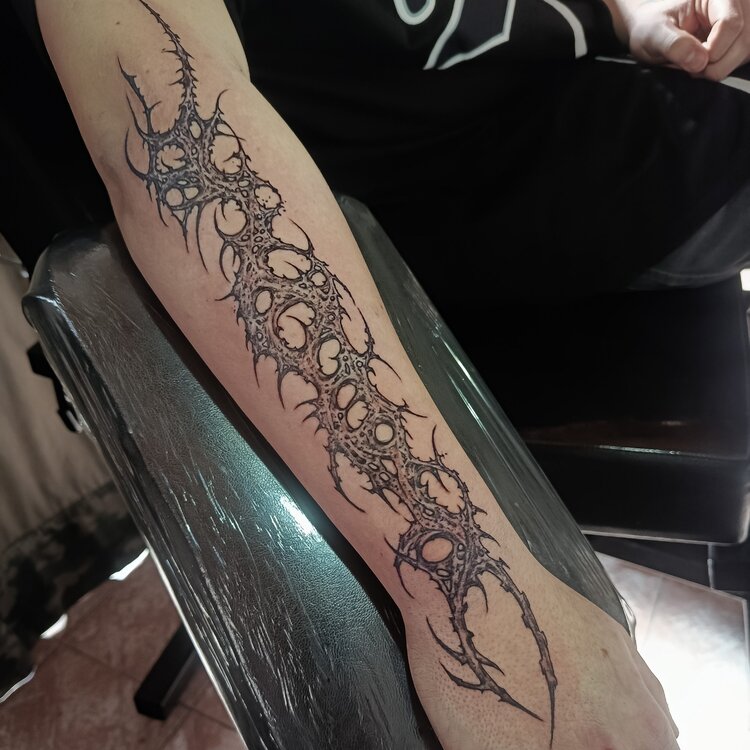 Tatuaje de Marcelo Albarracín