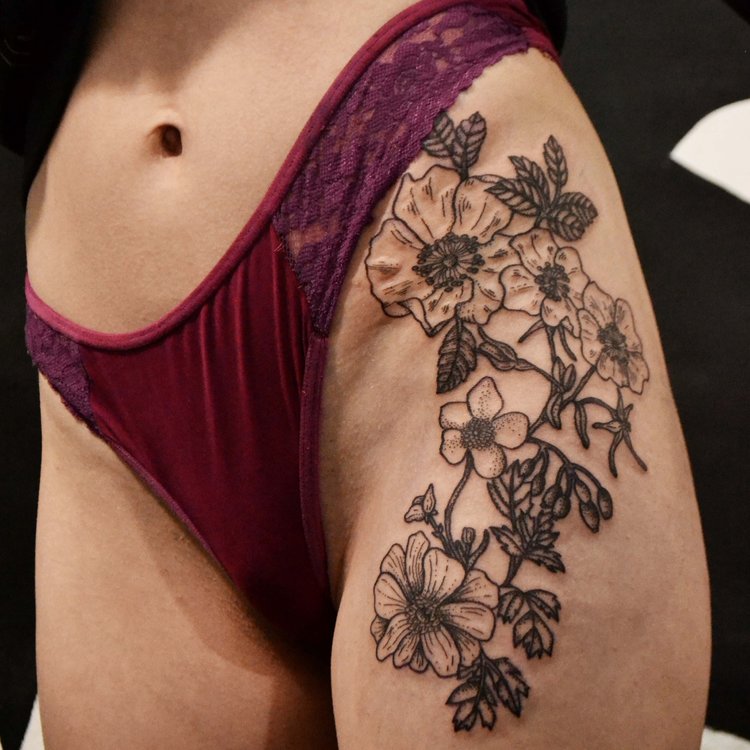 Tatuaje de Cecilie Blu