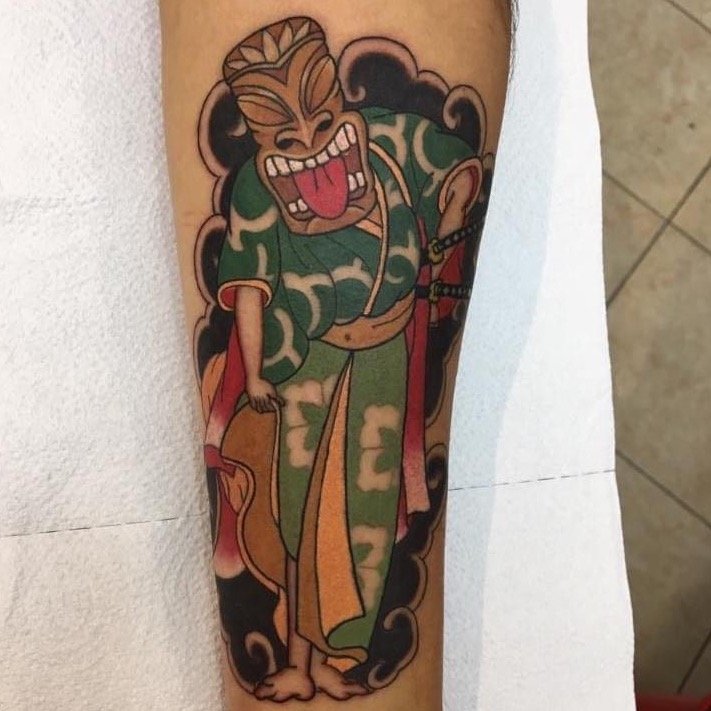 Tatuaje de Nahue