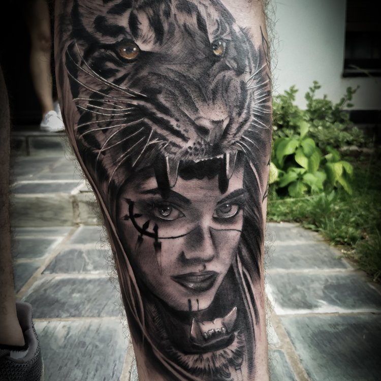 Tatuaje de Fran Testa