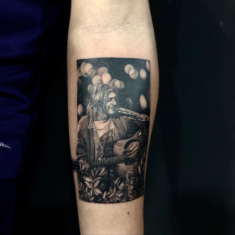 Tatuaje de Adrián Crow