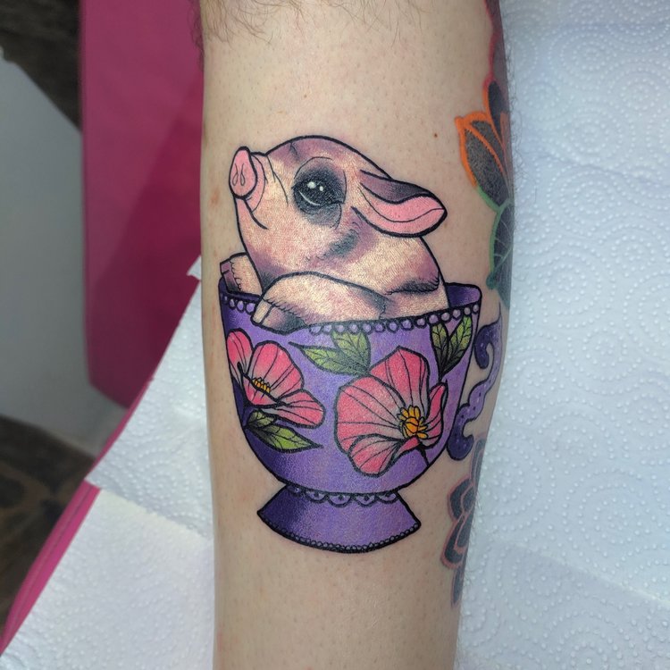Tatuaje de Harpyca Tattoo