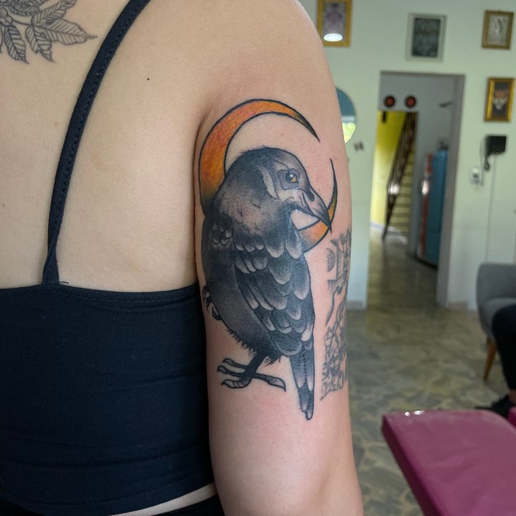 Tatuaje de Harpyca Tattoo