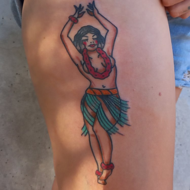 Tatuaje de Augusto Gabriel Salinas