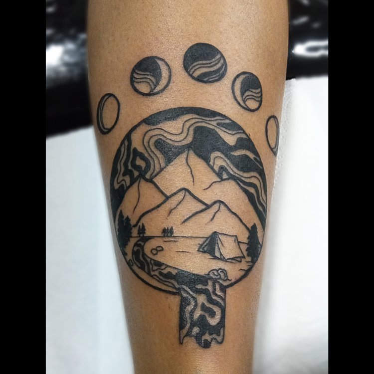 Tatuaje de Mandril.arte