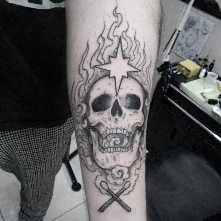 Tatuaje de Juako Calavera