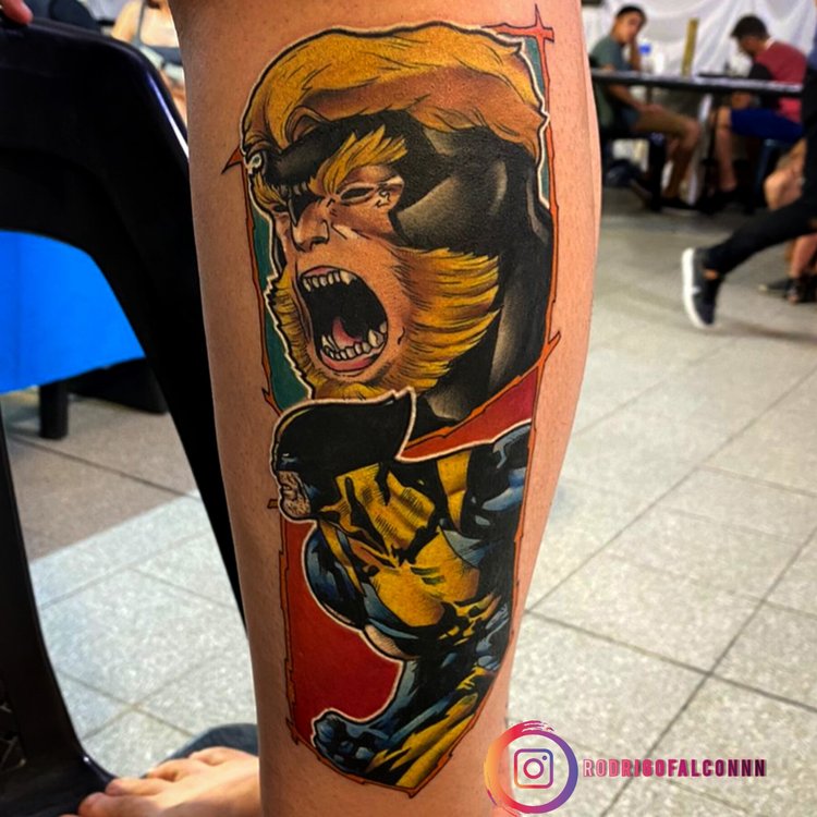 Tatuaje de Rodrigo Falcon