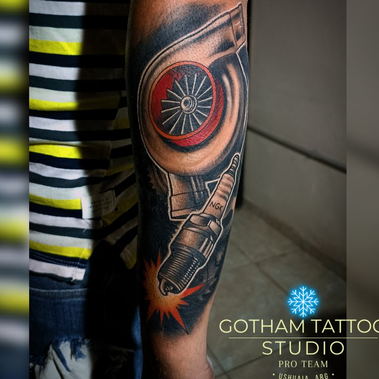 Tatuaje de Rodrigo Falcon