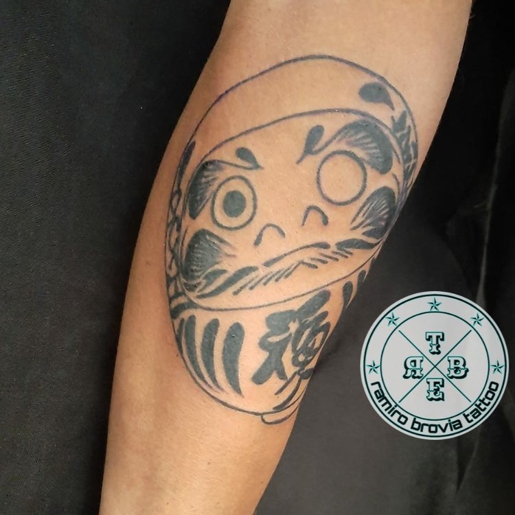 Tatuaje de Ramiro Brovia Oscuro41 Samurai Letrado