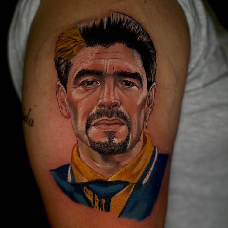 Tatuaje de Emiliano Romero