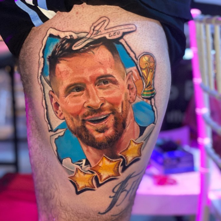 Tatuaje de Emiliano Romero