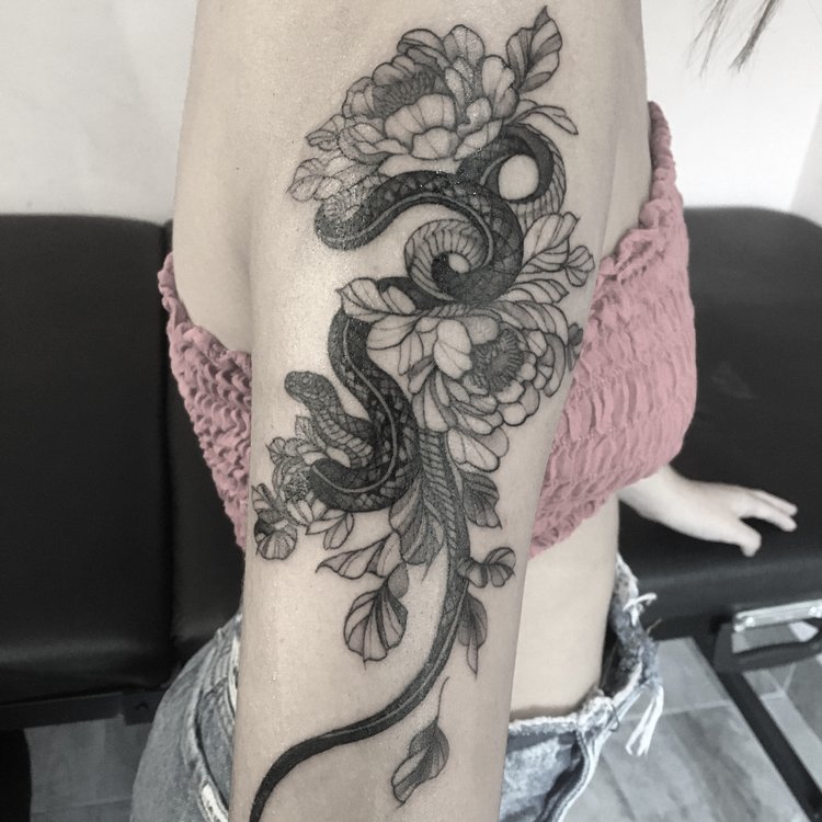 Tatuaje de Delfina