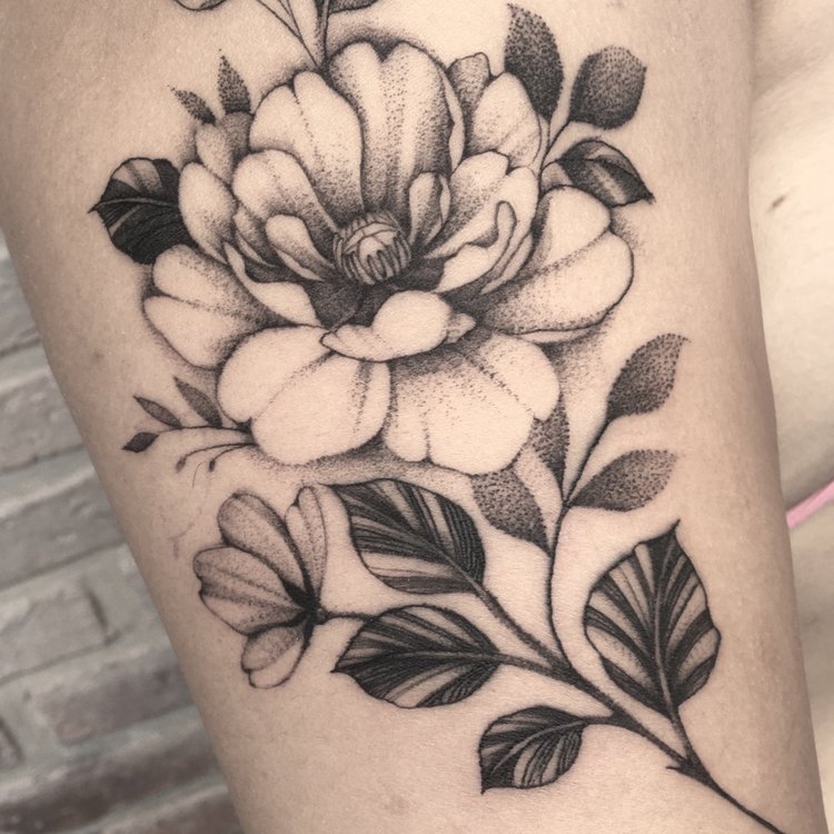 Tatuaje de Delfina