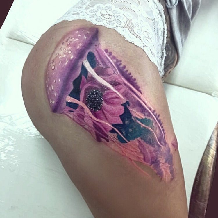 Tatuaje de Linda Sandoval
