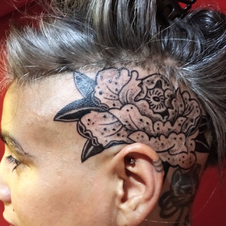 Tatuaje de Rocío Sanchiño