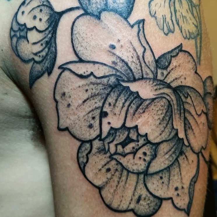 Tatuaje de Rocío Sanchiño