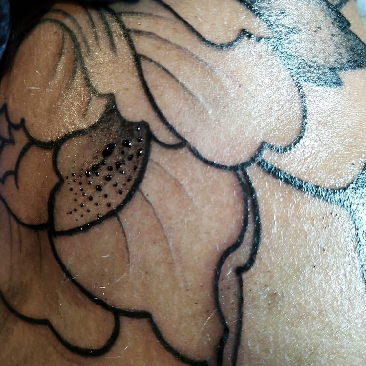 Tatuaje de Rocío Sanchiño